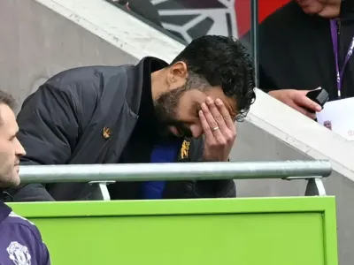 Man Utd manager Ruben Amorim is yet to win back-to-back Premier League games (JUSTIN TALLIS)