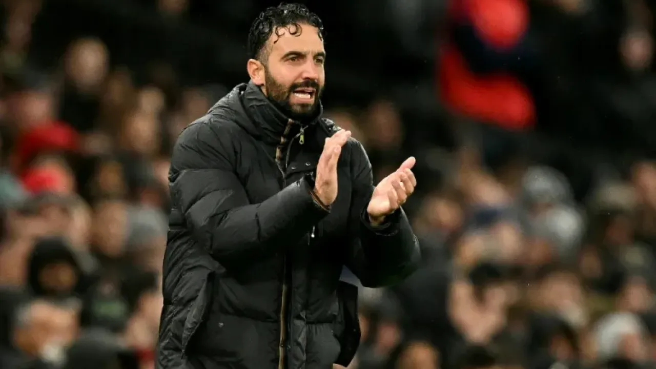 Manchester United manager Ruben Amorim is aiming for back-to-back Premier League wins for the first time under his leadership (Oli SCARFF)