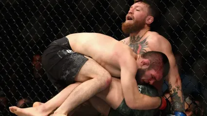 McGregor and Khabib fought in one of the biggest bouts in the sport’s history in 2018 (Getty Images)