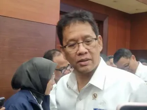 Menteri Keuangan Purbaya Yudhi Sadewa setelah melakukan konferensi pers APBN KiTa di kantornya, Jakarta, Senin (22/9/2025).
