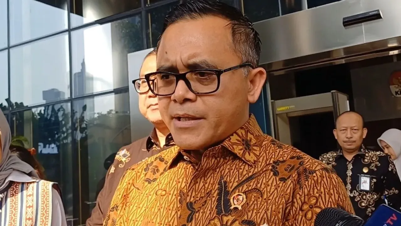 Menteri Pendayagunaan Aparatur Negara dan Reformasi Birokrasi (PANRB) Abdullah Azwar Anas di Gedung Merah Putih KPK, Kuningan, Jakarta, Jumat (27/9/2024).