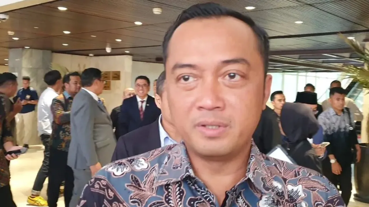 Menteri Sekretaris Negara (Mensesneg) Prasetyo Hadi saat ditemui di Gedung DPR RI, Selasa (23/9/2025).