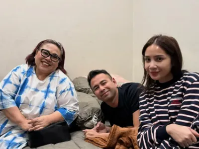 Nunung, Raffi Ahmad dan Nagita Slavina