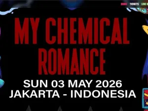 Paket VIPERS atau tiket 2 Days Pass Hammersonic 2026 untuk nonton My Chemical Romance di Jakarta Bakal dijual terbatas