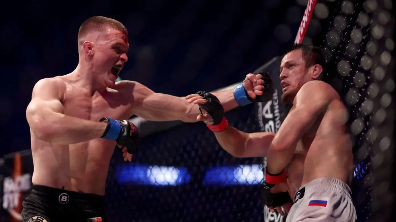 Paul Hughes and Usman Nurmagomedov put on a classic in their first fight (Getty Images)