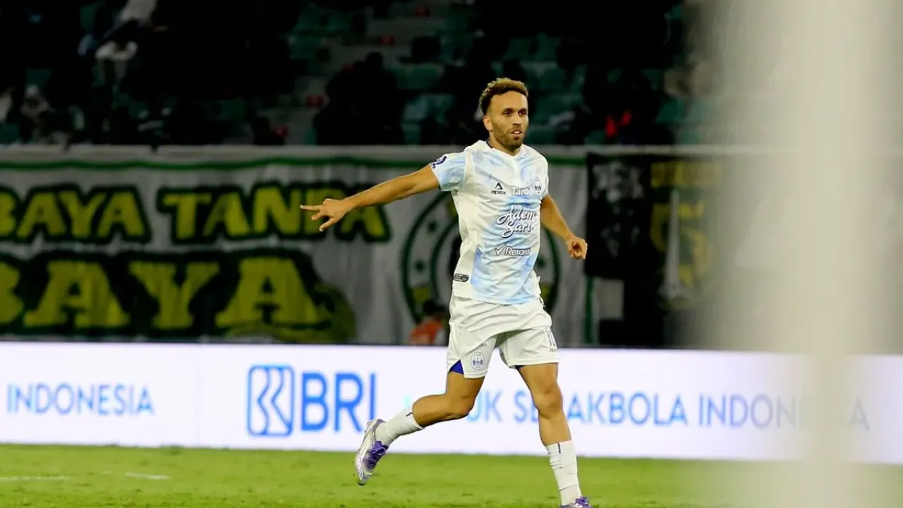 Pemain asing PSIM Yogyakarta di Super League 2025-2026 Ze Valente.