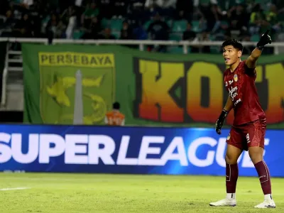 Penjaga gawang PSIM Yogyakarta di Super League 2025-2026, Cahya Supriadi.