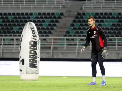 Penjaga gawang timnas Indonesia, Emil Audero.