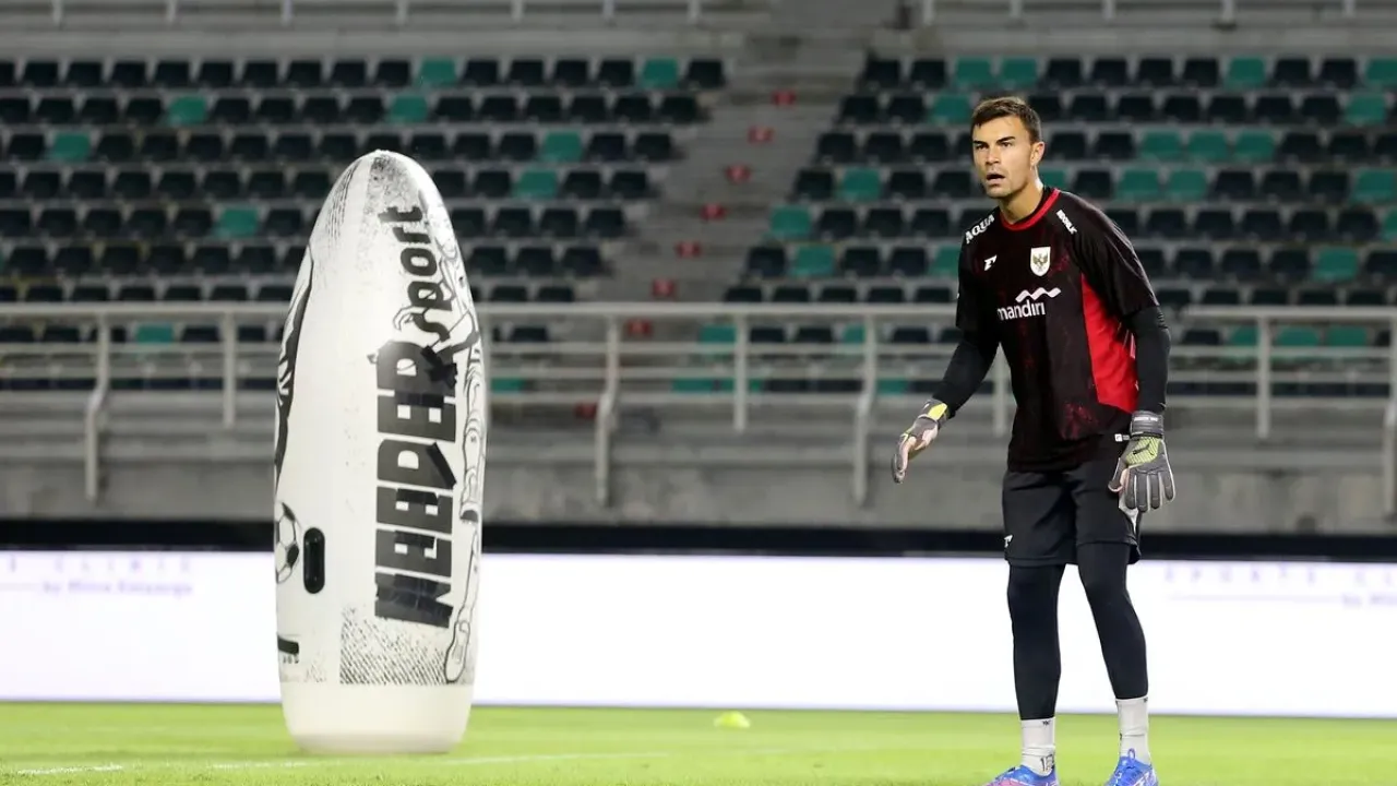 Penjaga gawang timnas Indonesia, Emil Audero.