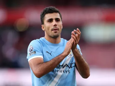 Rodri is continuing to have issues with his knee which caused him to miss City&#x002019;s win over Burnley
