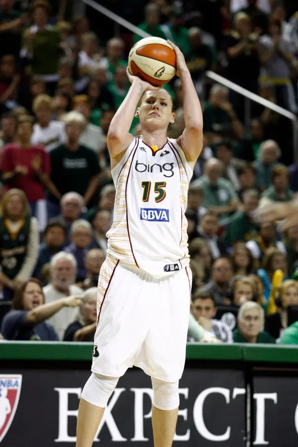 Seattle Storm forward Lauren Jackson won MVP in 2003, 2007 and 2010.