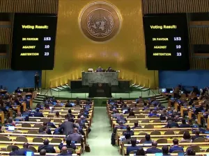 Sidang Umum PBB mengeluarkan resolusi untuk gencatan senjata perang Israel-Hamas pada Selasa (12/12/2023).