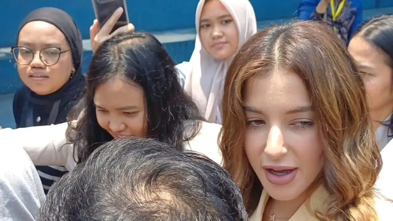 Tasya Farasya saat ditemui di Pengadilan Agama (PA) Jakarta Selatan, Rabu (24/9/2025).