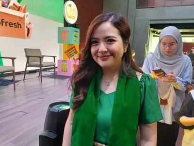 Tasya Kamila di daerah Senayan, Jakarta Pusat, Rabu (14/8/2024).