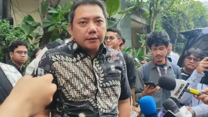 Taufik Basari dosen tidak tetap Universitas Indonesia ketika menjelaskan terkait tim medis pada Hari Buruh Internasional, Selasa (3/6/2025). 