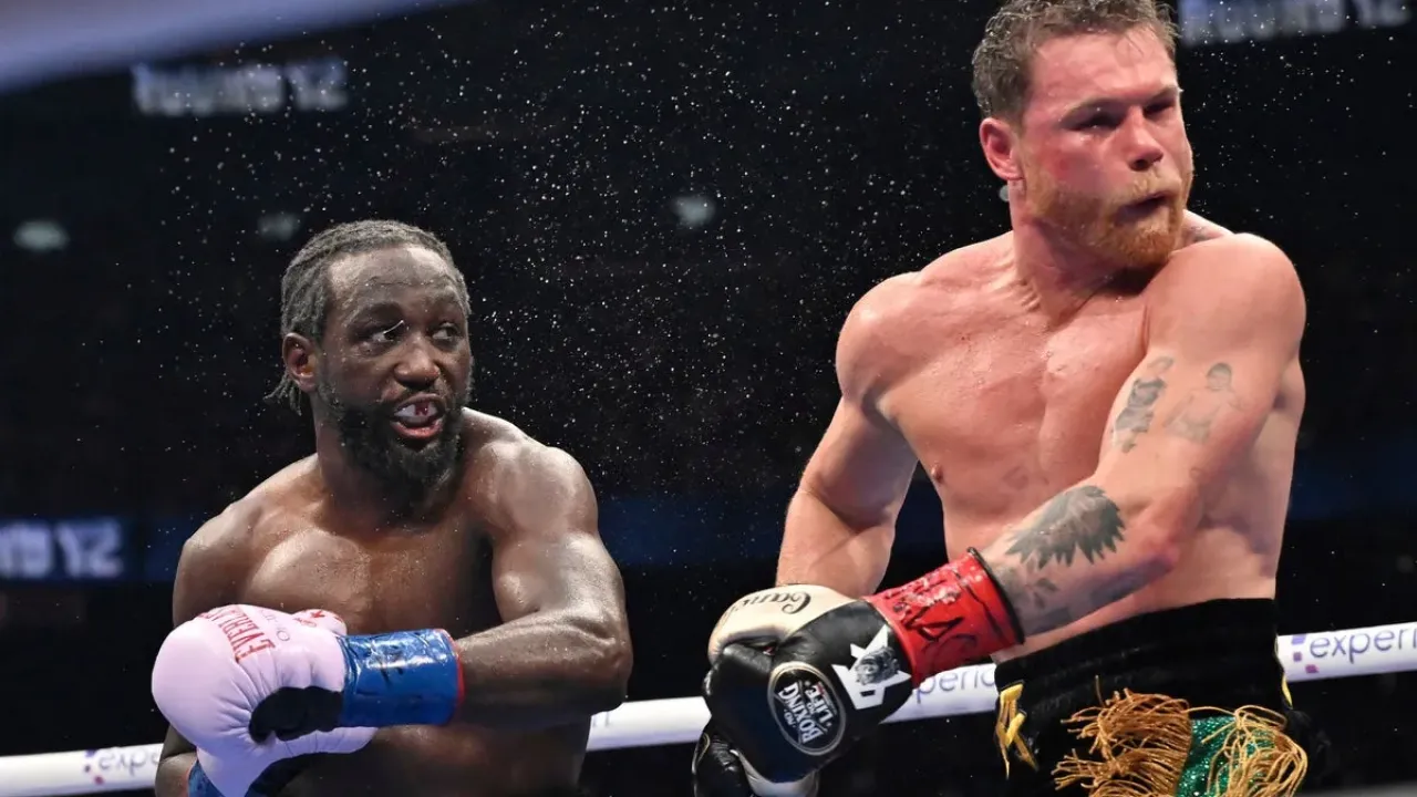 Terence Crawford comfortably beat Canelo Alvarez earlier this month (AP)