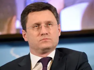 Then Russian Energy Minister Alexander Novak attends an event in Berlin. Britta Pedersen/dpa-Zentralbild/dpa