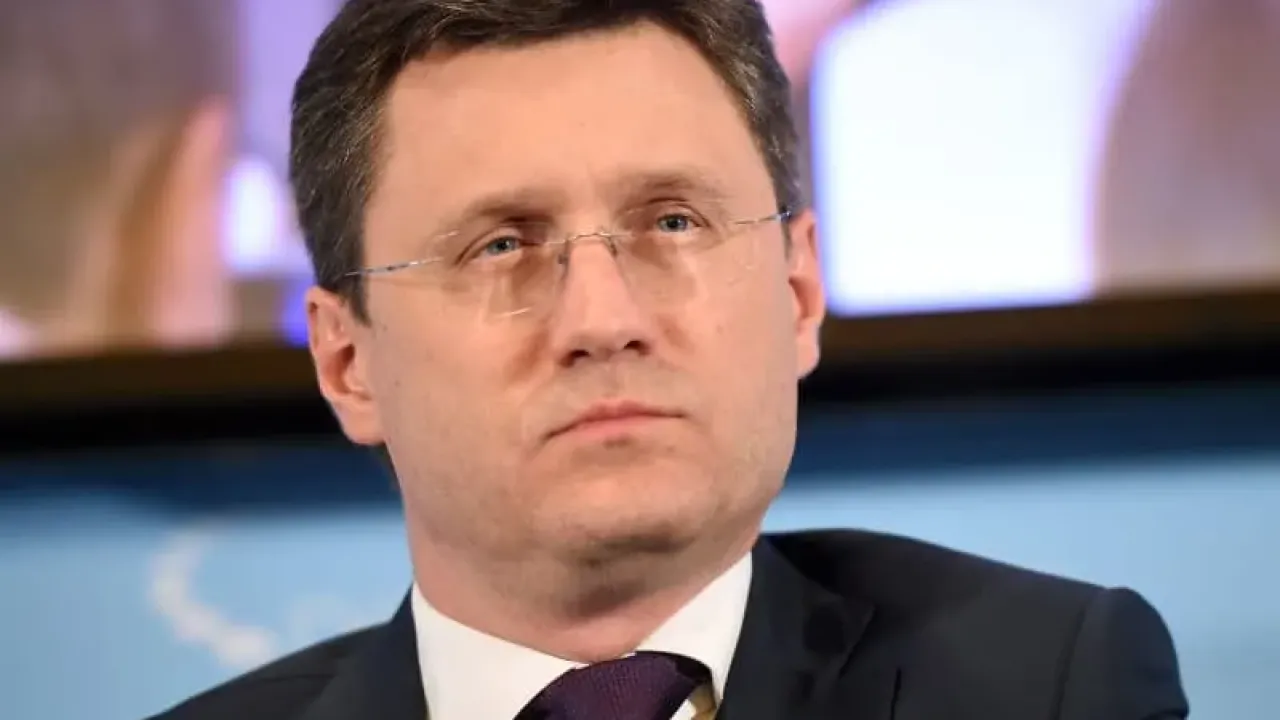 Then Russian Energy Minister Alexander Novak attends an event in Berlin. Britta Pedersen/dpa-Zentralbild/dpa
