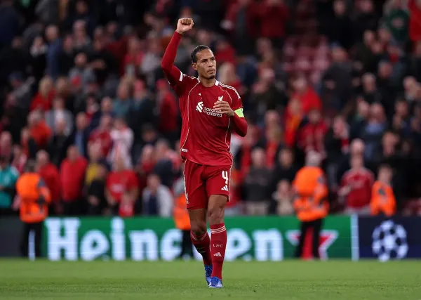 Virgil van Dijk provided the winner in their Champions League opener (Getty Images)