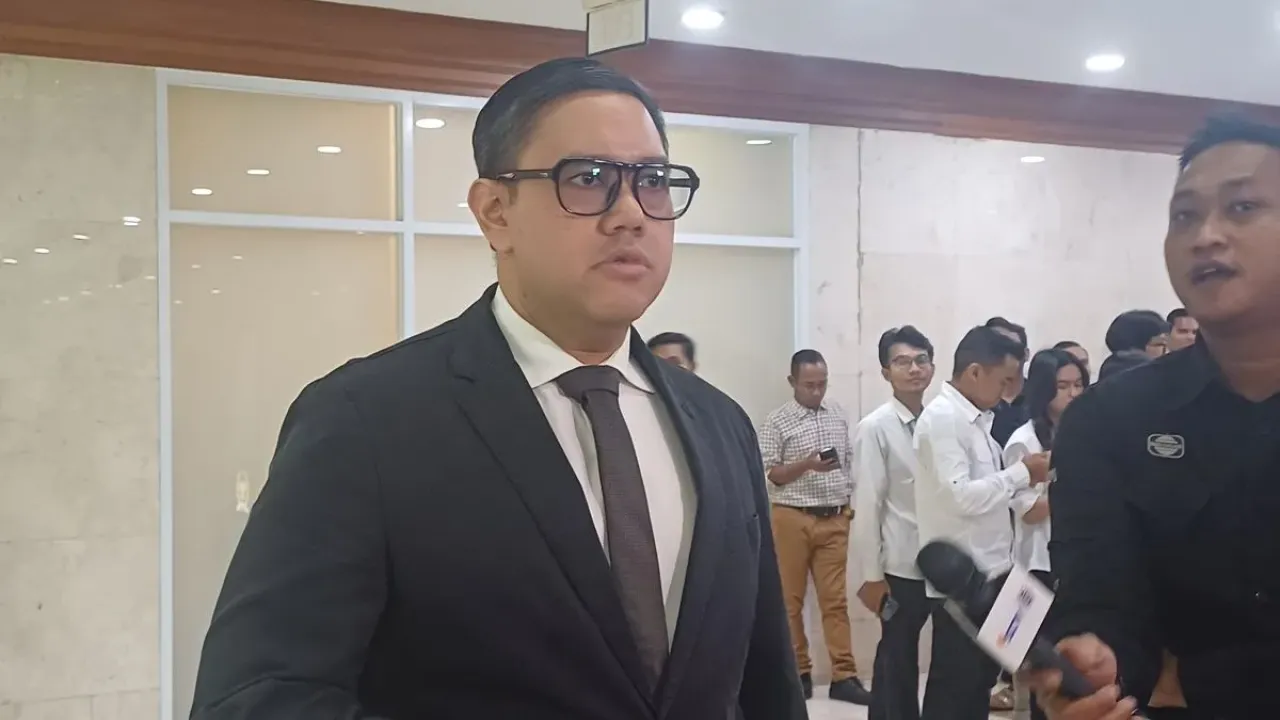 Wakil Ketua Komisi I DPR RI Dave Laksono saat ditemui di Gedung DPR RI, Selasa (18/3/2025).