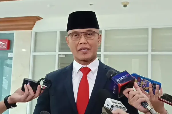 Wakil Ketua Komisi I DPR RI Sukamta saat ditemui di Kompleks Parlemen, Senayan, Jakarta, Minggu (6/7/2025).