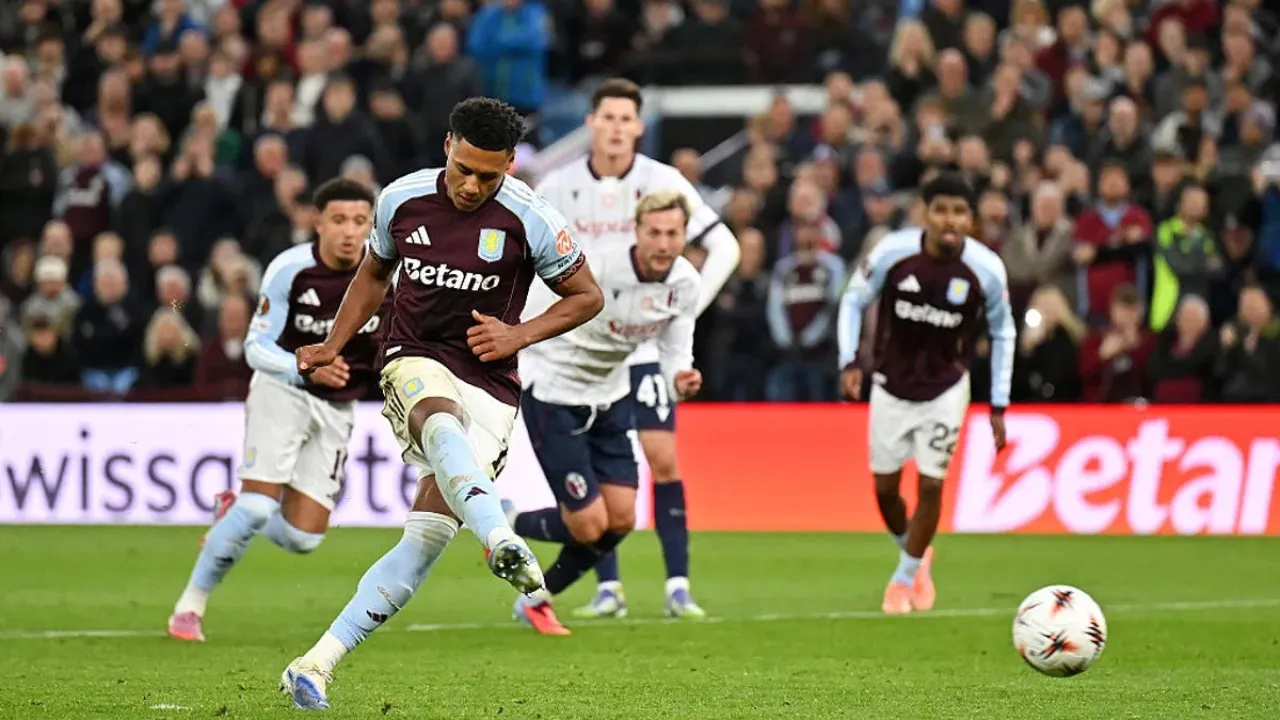Watkins Gagal Manis, Villa Menang Tipis di Europa League