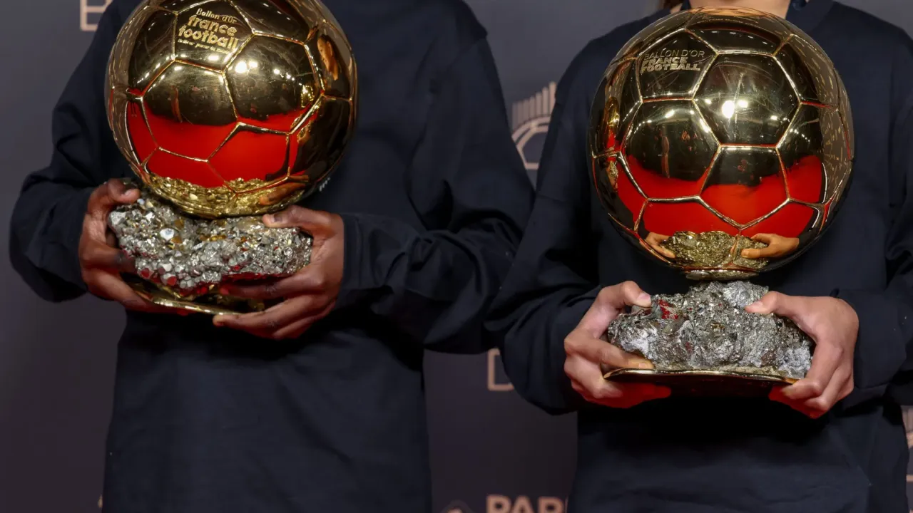 Where did the Bundesliga players rank in the 2025 Ballon d&#x002019;Or