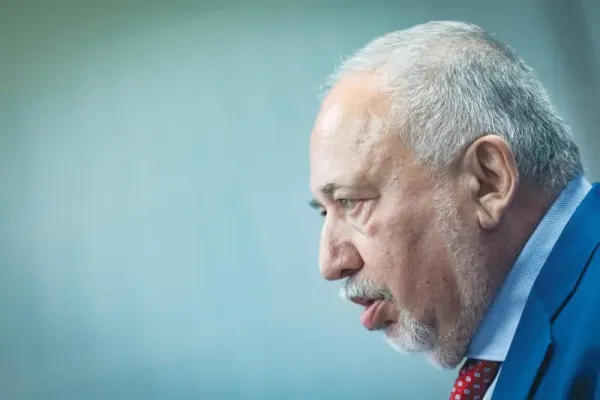 Yisrael Beytenu leader Avigdor Liberman. (photo credit: YONATAN SINDEL/FLASH90)