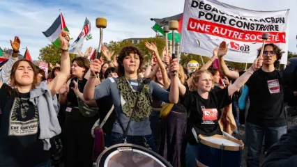 French unions stage a new day of nationwide protests, against budget austerity as Prime Minister Sebastien Lecornu pushes ahead with his 2026 spending plan. Stefano Lorusso/ZUMA Press Wire/dpa