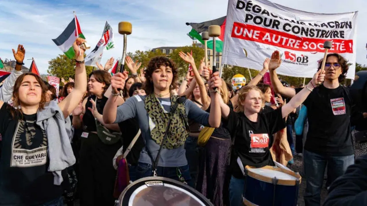 French unions stage a new day of nationwide protests, against budget austerity as Prime Minister Sebastien Lecornu pushes ahead with his 2026 spending plan. Stefano Lorusso/ZUMA Press Wire/dpa