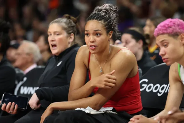 Collier is also a co-founder of Unrivaled, a three-on-three women’s basketball league that features WNBA players (Christian Petersen/Getty Images)