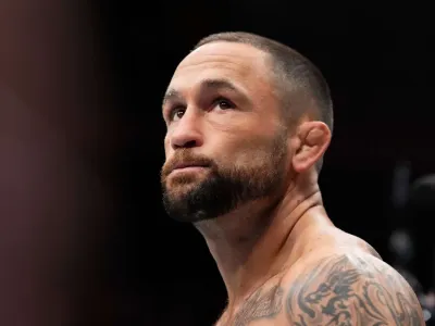 NEW YORK, NEW YORK - NOVEMBER 12: Frankie Edgar prepares to fight Chris Gutierrez in a bantamweight bout during the UFC 281 event at Madison Square Garden on November 12, 2022 in New York City. (Photo by Chris Unger/Zuffa LLC)