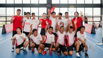 Acara BWF Coaching Clinic 2025 menghadirkan peraih emas Olimpiade Tokyo 2020 Greysia Polii untuk membimbing generasi muda sekaligus mendorong lahirnya talenta baru bulu tangkis Indonesia pada Minggu (28/9/2025) di Jakarta.