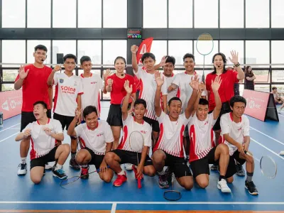 Acara BWF Coaching Clinic 2025 menghadirkan peraih emas Olimpiade Tokyo 2020 Greysia Polii untuk membimbing generasi muda sekaligus mendorong lahirnya talenta baru bulu tangkis Indonesia pada Minggu (28/9/2025) di Jakarta.