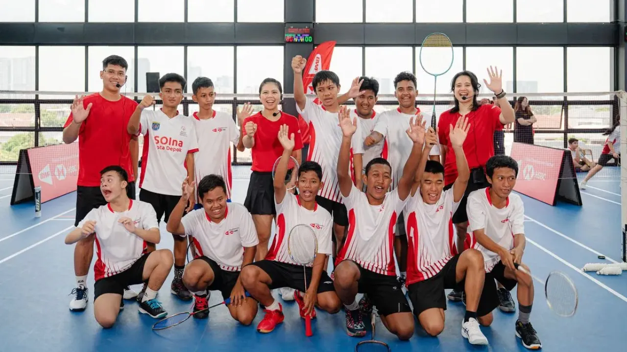 Acara BWF Coaching Clinic 2025 menghadirkan peraih emas Olimpiade Tokyo 2020 Greysia Polii untuk membimbing generasi muda sekaligus mendorong lahirnya talenta baru bulu tangkis Indonesia pada Minggu (28/9/2025) di Jakarta.