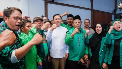 Dewan Pimpinan Cabang (DPC) Partai Persatuan Pembangunan (PPP) Kota Cimahi menyerukan soliditas kader usai Kementerian Hukum dan HAM (Kemenkumham) menerbitkan Surat Keputusan (SK) kepengurusan PPP dengan Muhammad Mardiono sebagai ketua umum.