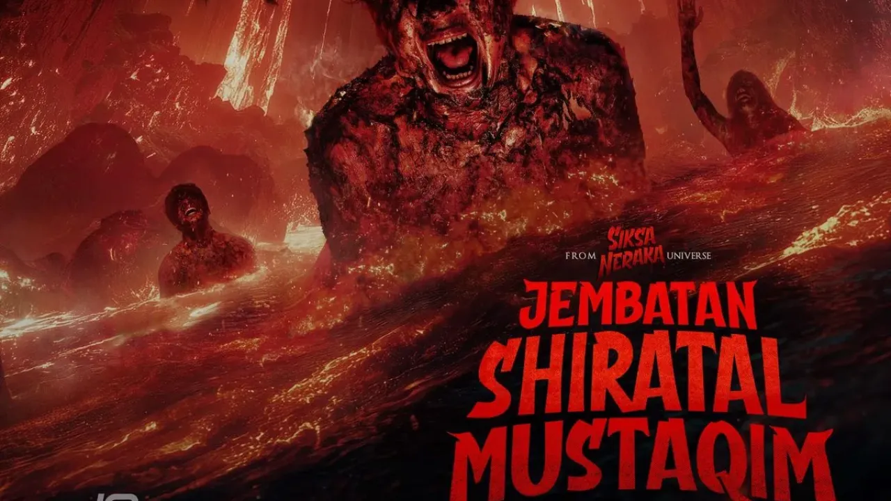 Poster film Jembatan Shiratal Mustaqim.