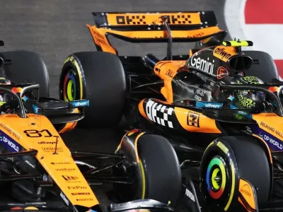 Lando Norris, McLaren, Oscar Piastri, McLaren