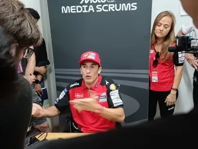 Marc Marquez di MotoGP Indonesia
