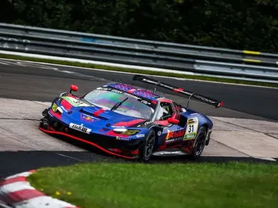 #31 Emil Frey Racing, Ferrari 296 GT3: Max Verstappen, Chris Lulham