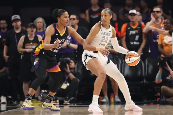 Aces forward A'ja Wilson and Mercury guard Alyssa Thomas lead their teams in the WNBA Finals.