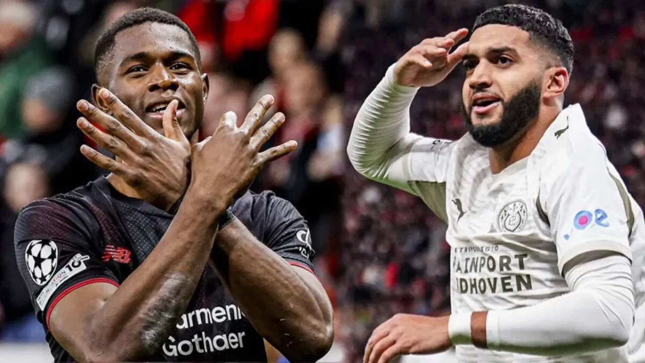 African Firepower: Cameroonian Kofane strikes on debut but Moroccan Saibari saves PSV with Champions League equaliser