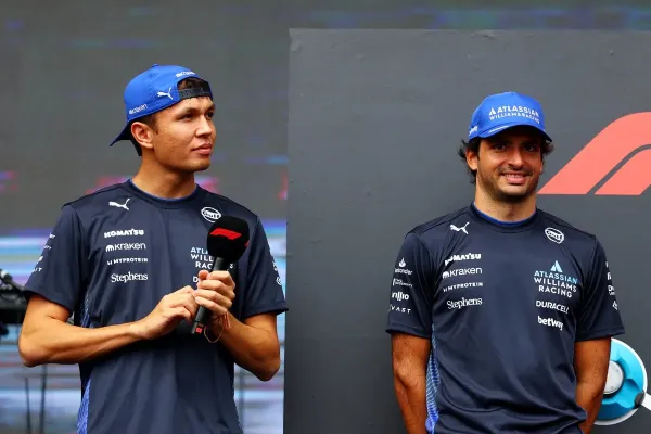 Albon and Sainz will start from the back (Getty Images)