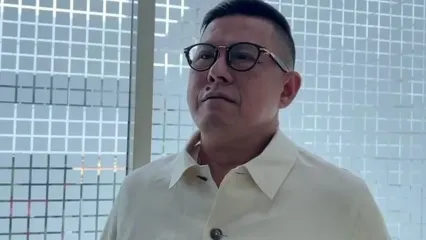 Anggota Komisi III DPR RI Soedeson Tandra di Kompleks Parlemen, Jakarta, Senin (22/9/2025).