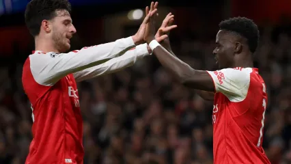 Arsenal 2-0 Olympiacos: Arsenal maintain perfect Champion&#x002019;s League streak.