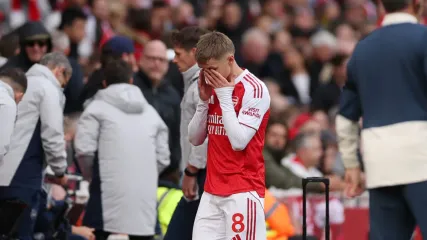Arsenal injury update issued following Odegaard and Rice subs