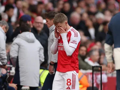 Arsenal injury update issued following Odegaard and Rice subs