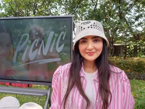 Ashanty saat ditemui di peluncuran video musik Arsy Hermansyah di Kelapa Gading Club, Jakarta Utara, Sabtu (13/9/2025).