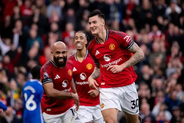 Benjamin Sesko scored again to showcase his improved form (Manchester United via Getty Images)