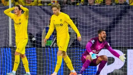 Bodo/Glimt were minutes from a first Champions League win in their debut campaign until Tottenham's late equaliser (Lise Åserud)